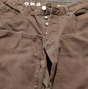 Brown jeans